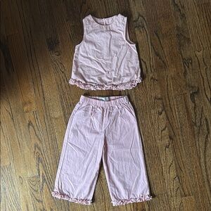 Zara Toddler Sleeveless Top and Pants Set 3t
